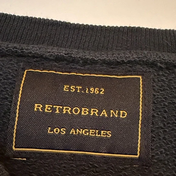 Support Live Music Women's Crew Neck Sweatshirt. From Anthropology. Size M. - Picture 4 of 4